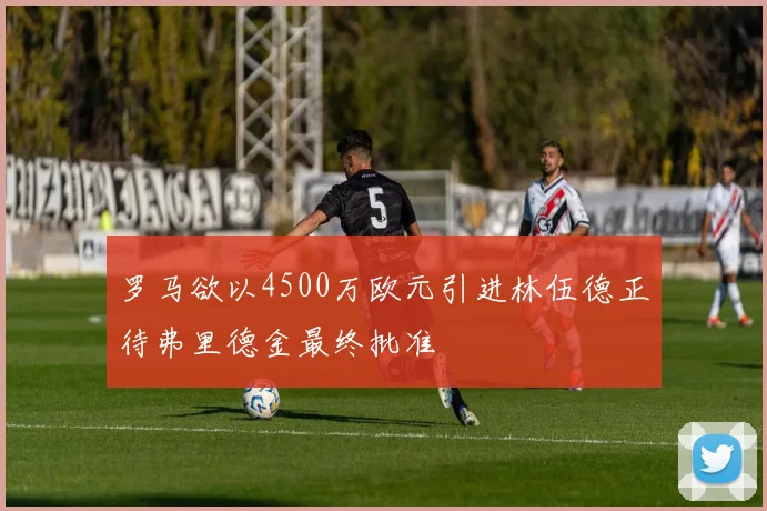 罗马欲以4500万欧元引进林伍德正待弗里德金最终批准